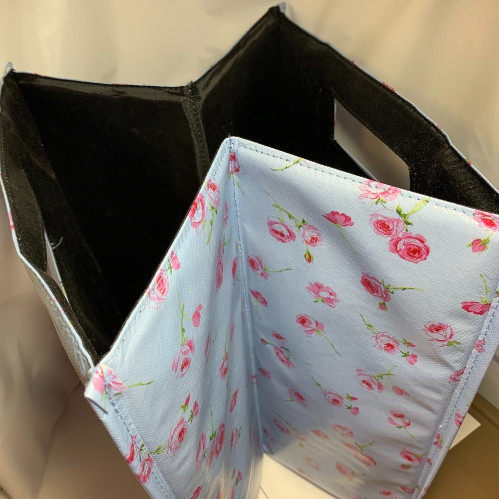 Two Lumps of Sugar Collapsible Vinyl Storage Bucket. (707)
